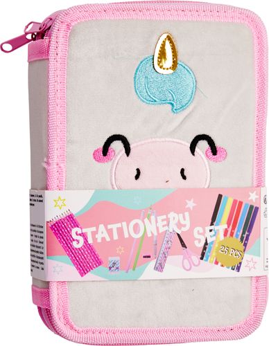 Dobbelt penal med innhold - panda