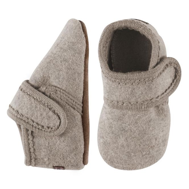 Hovedbilde Melton ulltøfler - beige melange