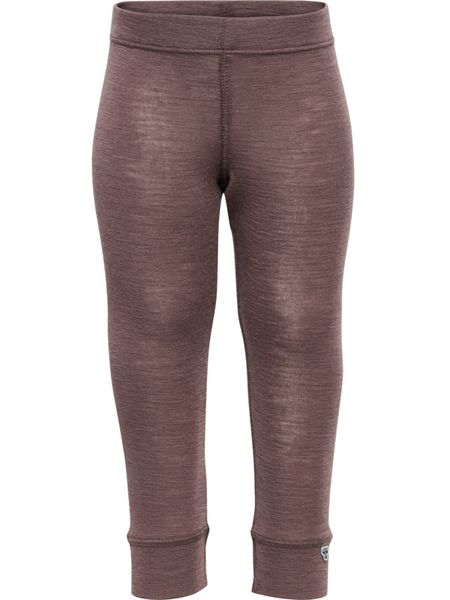 Hovedbilde Hummel Mini ull rib leggings - twilight mauve