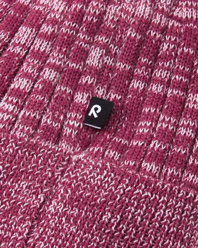 Reima Reipastus beanie til barn - red violet