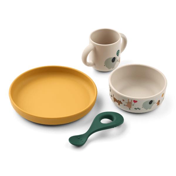 Hovedbilde Liewood Vivi spisesett - Around the world / Sandy