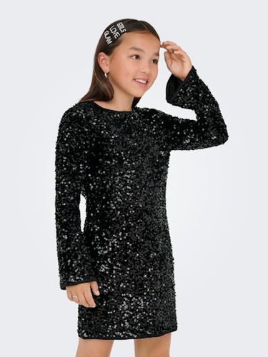Kids Only Confidence Paljettkjole til jente - black