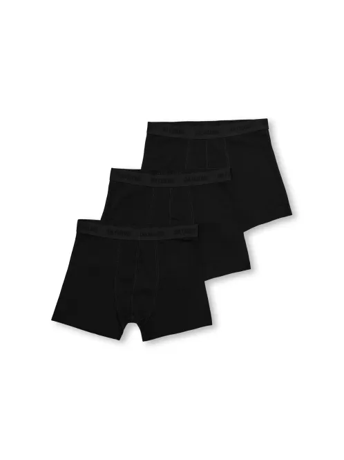 Hovedbilde Only & Sons junior 3 pk boxer - black 