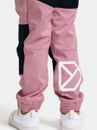 Didriksons Flox overtrekksbukse til barn - light heather pink