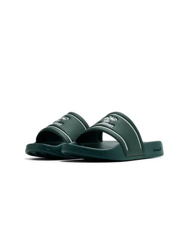Hummel Pool slide slippers til barn - june bug