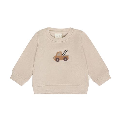 Minymo genser til baby - beige melange