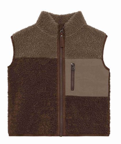 En Fant Teddyvest til barn - chestnut