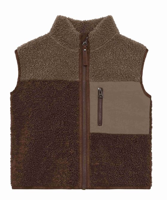 Hovedbilde En Fant Teddyvest til barn - chestnut