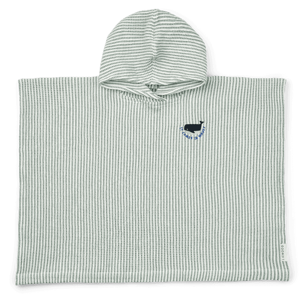 Hovedbilde Liewood Paco badeponcho til barn - Stripe ...