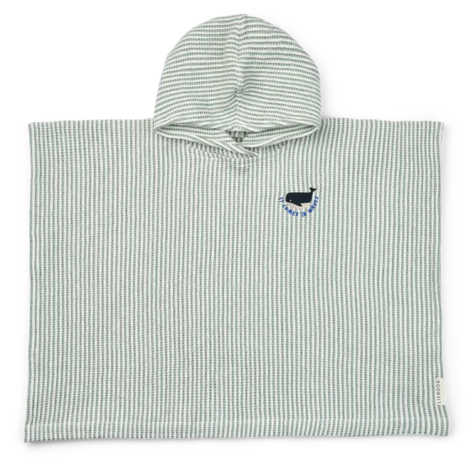 Hovedbilde Liewood Paco badeponcho til barn - Stripe ...