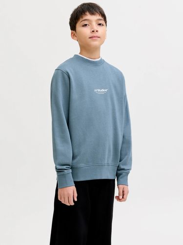 Jack & Jones Soho crew genser til junior - blue mirage