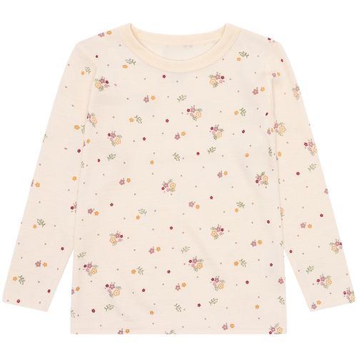 Hust & Claire Awo Flora ull trøye - off white