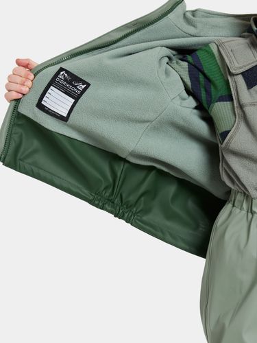 Didriksons Boardman Regnsett til barn - light moss