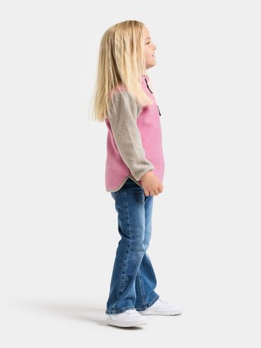 Didriksons Anten fleecejakke med zip - light heather pink