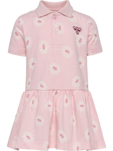 Hummel Flower kjole med krage til jente - pale lilac