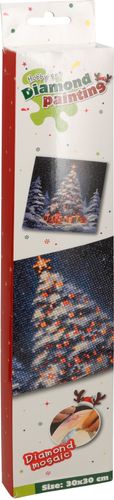 Diamant perler julesett - juletre