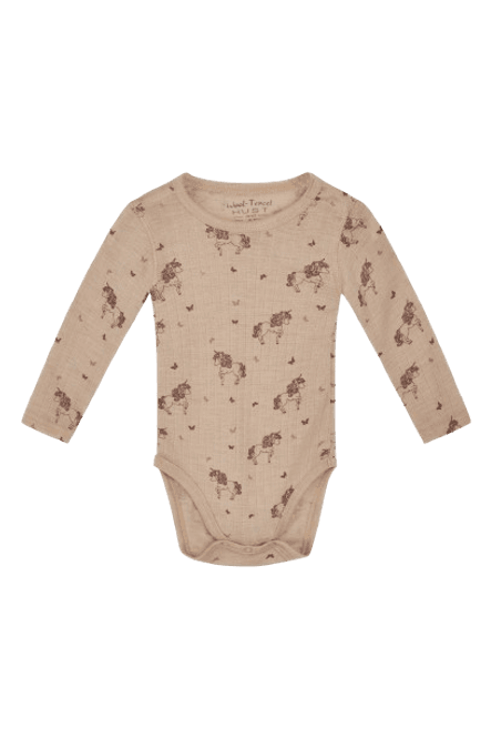 Hovedbilde Hust & Claire Bocel ull/lyocell body enhjørning - ...