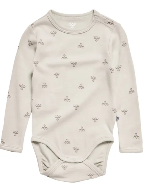 Hovedbilde Hummel Mini ull/bambus body - whitecap gray