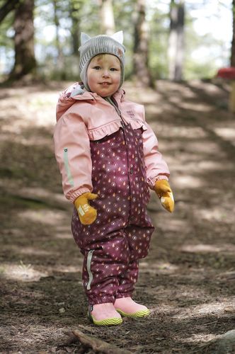 Kattnakken Babyregndress Pytt - rosa krystall
