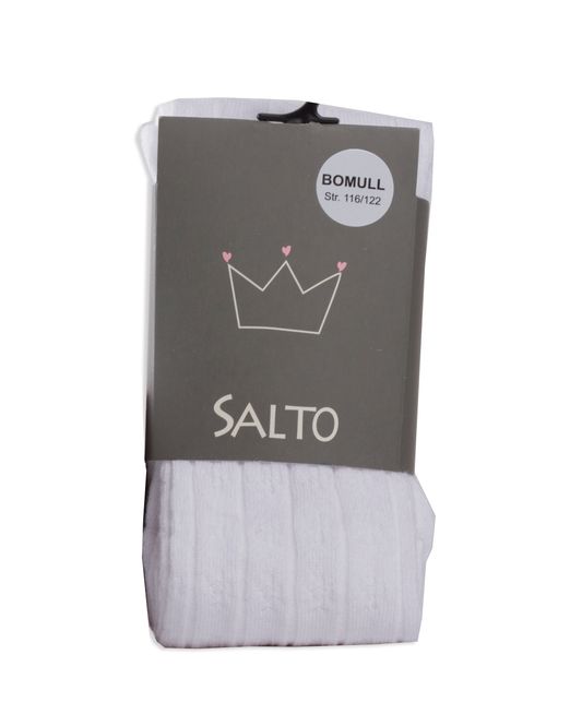 Hovedbilde Salto strømpebukse til festdrakt - hvit