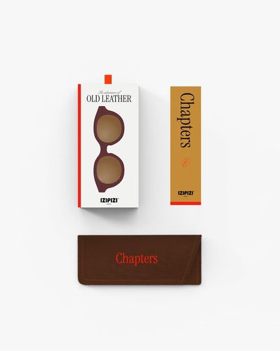 Izipizi  #C solbrille til kids - old leather