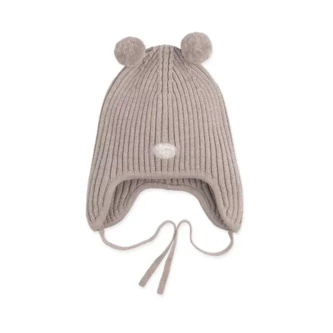 Hovedbilde Lillelam ull Babylue ribb - beige