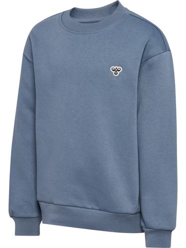 Hummel Bee Loose Crewneck til barn - flint stone