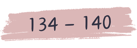 størrelse 134 til 140