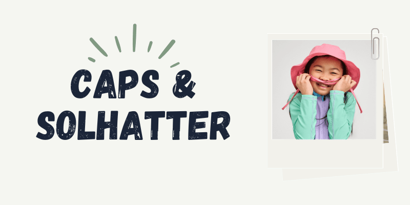 Sommersalg - Caps & solhatter