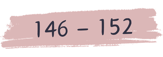 størrelse 146 til 152