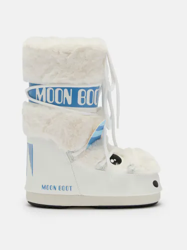 Moon Boot Icon Little Yeti til barn - white