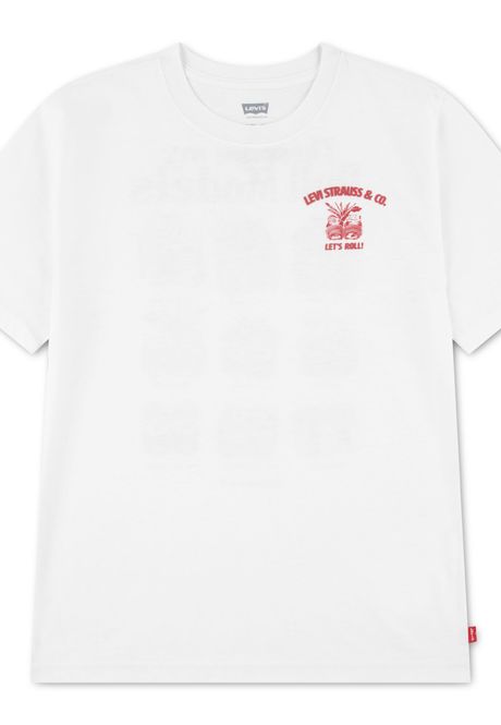 Hovedbilde Levis Roll models t-skjorte - white