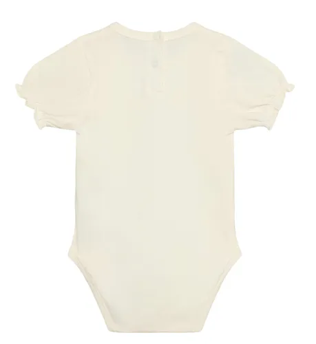 En Fant Kortermet body til baby - eggnog
