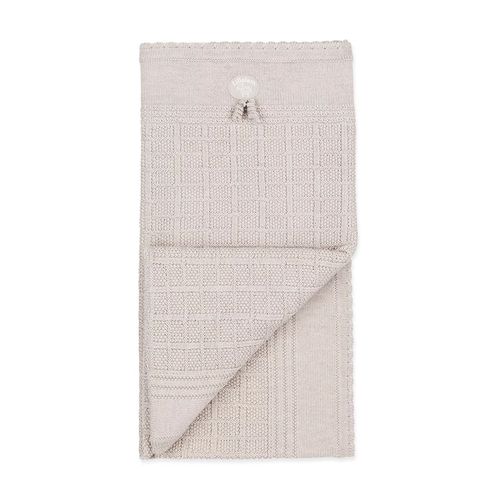 Lillelam pledd classic - lys beige