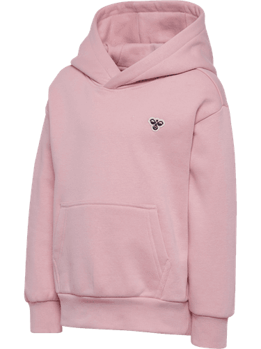 Hummel Loose Hoodie Bee til barn - pink nectar