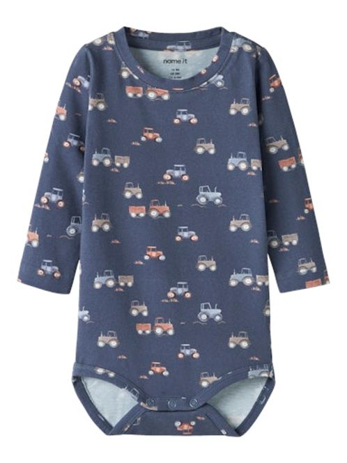 Hovedbilde Name It Traktor langermet body til baby - vintage ...