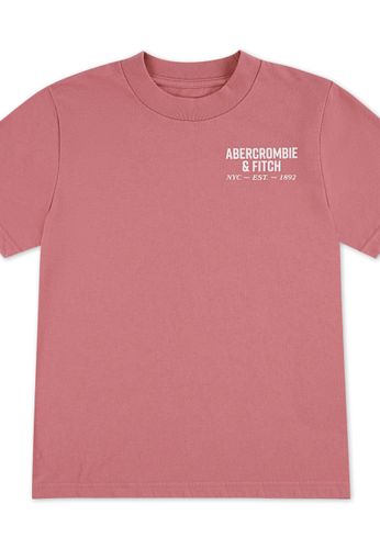 Abercrombie & Fitch T-skjorte - dusty rose