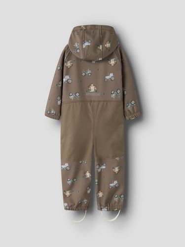 Name It Falfa Farm softshelldress til barn - walnut