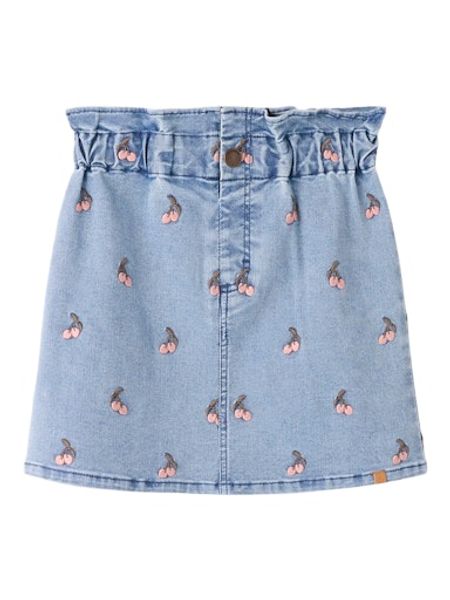 Hovedbilde Lil'Atelier Deva denimskjørt til barn - medium ...