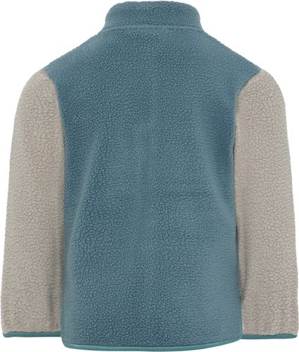 Didriksons Anten fleecejakke med zip - factory blue