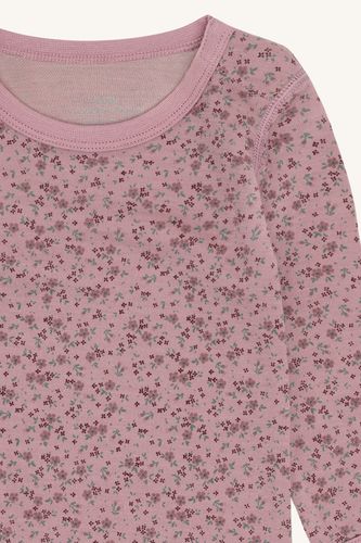 Hust & Claire Baloo Tiny ull/bambus body - heather