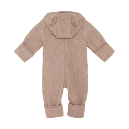 Huttelihut Pram fleecedress til baby - savannah melange