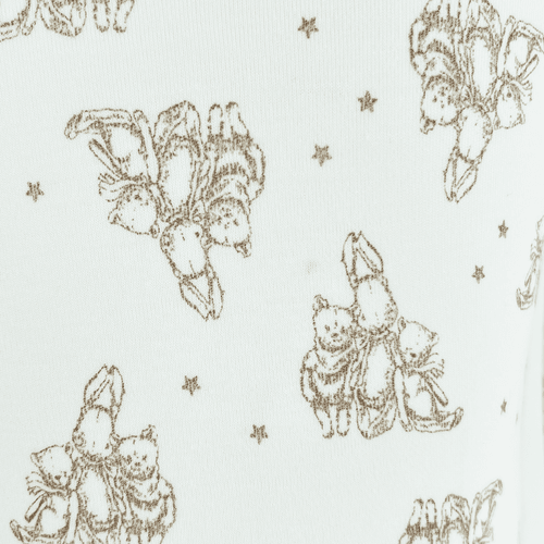 Blinke Teddy bambus heldress pysjamas - off white
