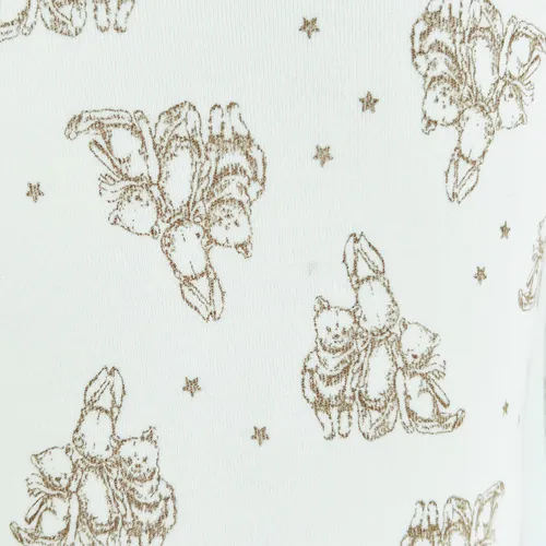 Blinke Teddy bambus heldress pysjamas - off white