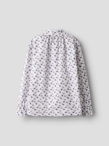 Name It Terina skjorte til festdrakt til kids - white/flowers