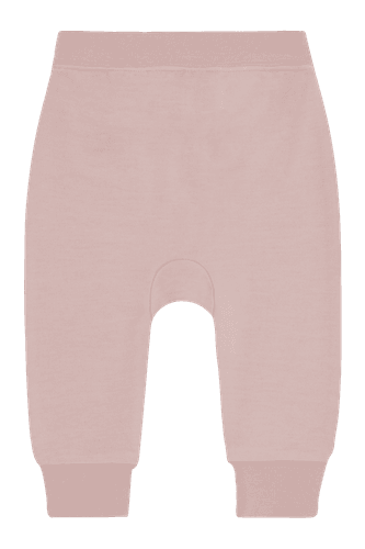 Hust & Claire Gaby ull/bambus joggebukse - adobe rose