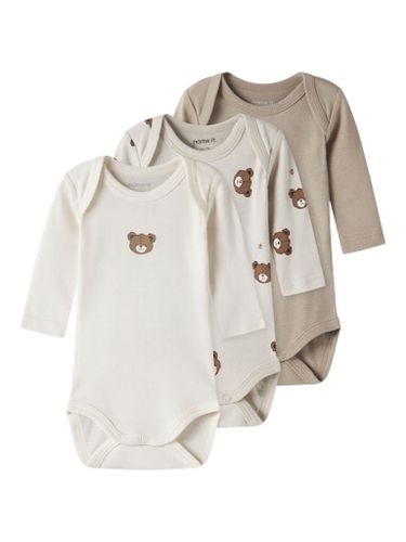 Name It 3-pk Bear body til baby - pumice stone