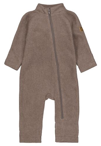 Mikk-Line Bomullsfleece heldress - melange denver