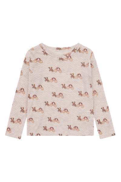 Hovedbilde Hust & Claire Acel Caret ull/tencel trøye til ...