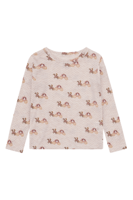 Hovedbilde Hust & Claire Acel Caret ull/tencel trøye til ...